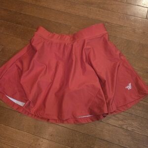 Varsity Red Cheer Skirt With Bloomers Size XL